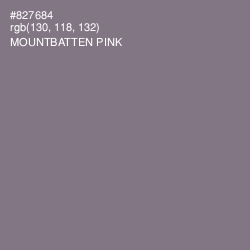 #827684 - Mountbatten Pink Color Image